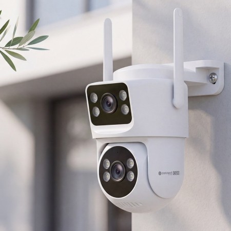 CAMERA WIFI CONNECT C120 4+4MPX TUYA KRUGER&MATZ [5]