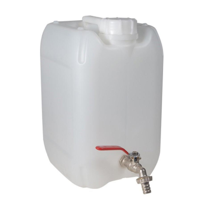 PRODUSE DE URGENTA RUTIERA - CANISTRA PLASTIC APA CU ROBINET 20 L HICO