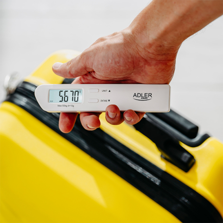 CANTAR BAGAJ MAX 50KG AD 8191 ALB ADLER [10]