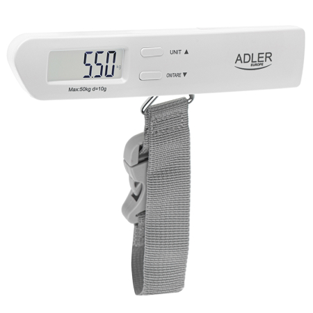 CANTAR BAGAJ MAX 50KG AD 8191 ALB ADLER [1]