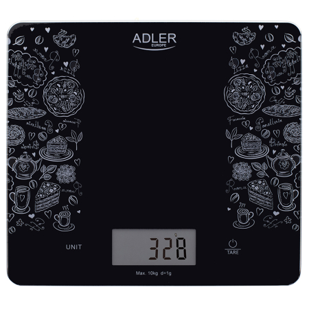 CANTAR BUCATARIE STICLA MAX 10KG AD 3171 ADLER [1]