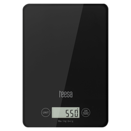 CANTAR BUCATARIE STICLA NEGRU TEESA [2]