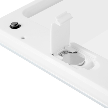 CANTAR BUCATARIE STICLA SECURIZATA ALB SENCOR [5]