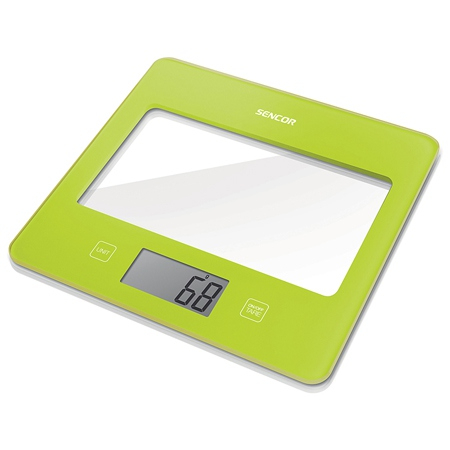 Cântare Electrice - CANTAR BUCATARIE STICLA SECURIZATA VERDE SENCOR