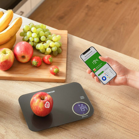 CANTAR DE BUCATARIE SMART BLUETOOTH SENCOR [9]