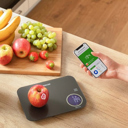 CANTAR DE BUCATARIE SMART BLUETOOTH SENCOR [9]