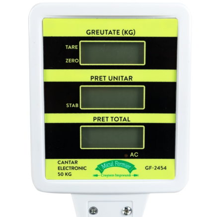 Cantar electronic Micul Fermier 50Kg afisaj dublu brat [2]