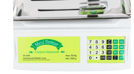 Cantar electronic Micul Fermier 50Kg afisaj dublu brat [1]