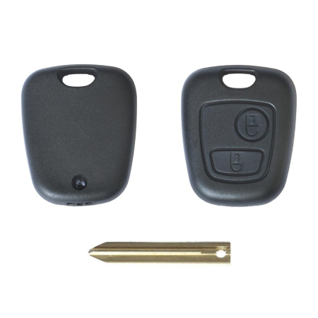 CARCASA CHEIE CONTACT PENTRU CITROEN BERLINGO / SAXO / XSARA PICASSO 2 BUTOANE, CU CHEIE [1]