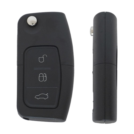 CARCASA CHEIE CONTACT PENTRU FORD FOCUS / MONDEO, 3 BUTOANE, CU CHEIE [1]