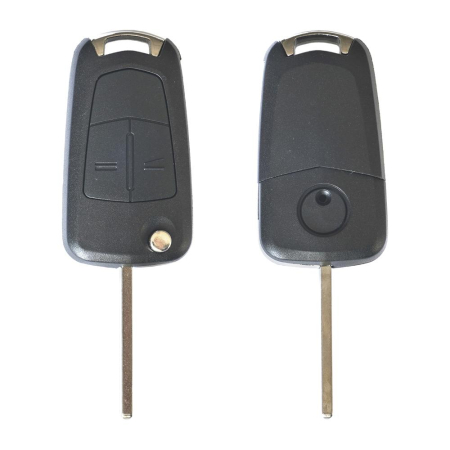 ALTE ACCESORII DE INTERIOR - CARCASA CHEIE CONTACT PENTRU OPEL ASTRA / CORSA / TIGRA / VECTRA, 2 BUTOANE, CU CHEIE