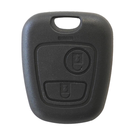 ALTE ACCESORII DE INTERIOR - CARCASA CHEIE CONTACT PENTRU PEUGEOT 106 / 107 / 206 / 207 / BERLINGO / XSARA PICASSO / SAXO, 2 BUTOANE, FARA CHEIE