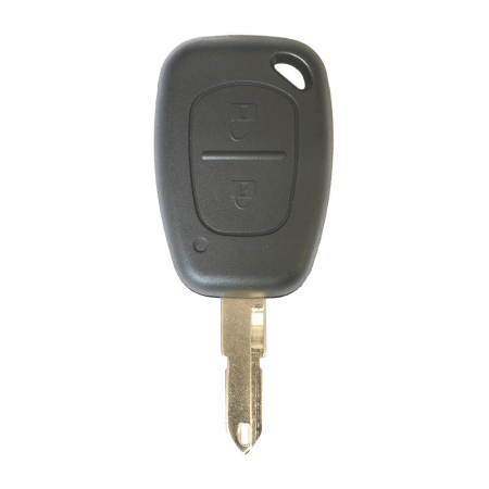 ALTE ACCESORII DE INTERIOR - CARCASA CHEIE CONTACT PENTRU RENAULT CLIO / KANGOO / MASTER / MODUS / TRAFIC, 2 BUTOANE, CU CHEIE