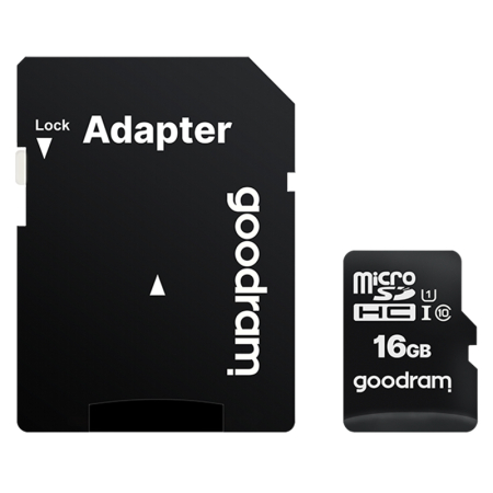 CARD MICROSD 16GB UHS-I CU ADAPTOR GOODRAM [2]