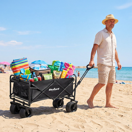 CARUCIOR PLAJA 150L 100KG BLOCARE ROTI REBEL ACTIVE [5]