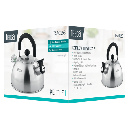 CEAINIC CU FLUIER OTEL 1.8L TEESA [5]