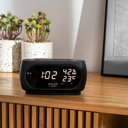 CEAS ALARMA CU AFISARE TEMPERATURA SI UMIDITATE ADLER [7]