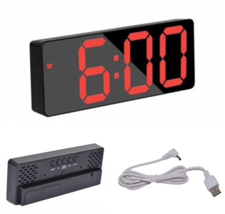 Boxe și Aparate Radio - CEAS ELECTRONIC DS 3806M VERDE/ ALB/ ROSU