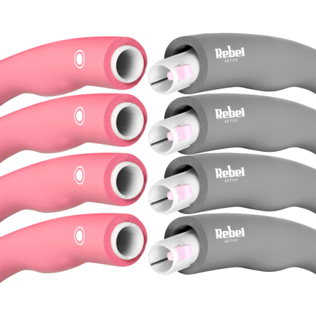 CERC FITNESS HULA HOOP 95 CM ROZ REBEL ACTIVE [4]