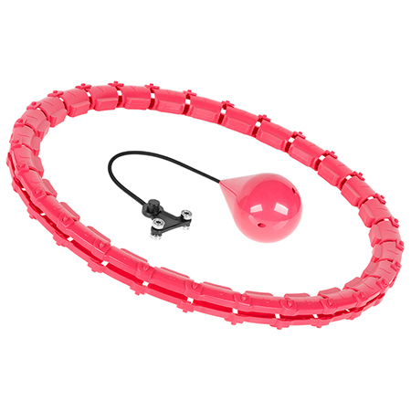 Rebel Active - CERC FITNESS SMART HULA HOOP 50 CM ROZ REBEL ACTIVE