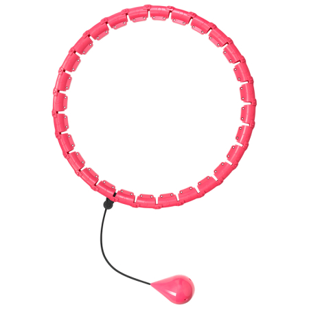 CERC FITNESS SMART HULA HOOP 50 CM ROZ REBEL ACTIVE [3]