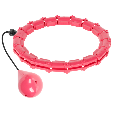 CERC FITNESS SMART HULA HOOP 50 CM ROZ REBEL ACTIVE [5]