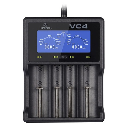 Incarcatoare - CHARGER ACUMULATORI LI-ION SI NIMH XTAR VC4