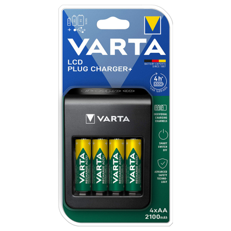 CHARGER LCD MULTI PLUS NI-MH VARTA [4]