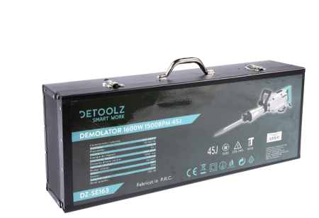 Ciocan demolator Detoolz 1600W, frecventa impact 1500bpm, energie impact 45 Jouli [5]