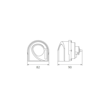 CLAXON ELECTROMAGNETIC 12V 6A TON INALT [2]