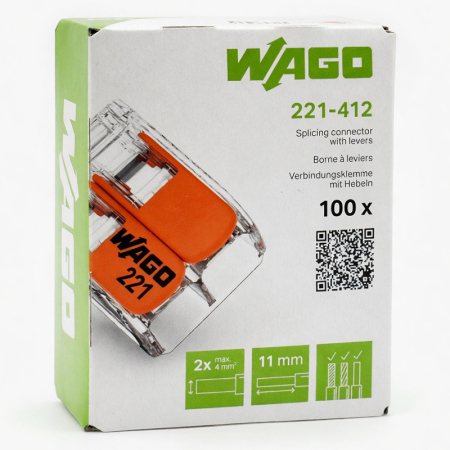 CLEME WAGO SLIM MYF 2X4MM2 SET 100 BUC [8]