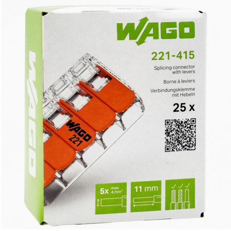 CLEME WAGO SLIM MYF 5X4MM2 SET 25 BUC [8]