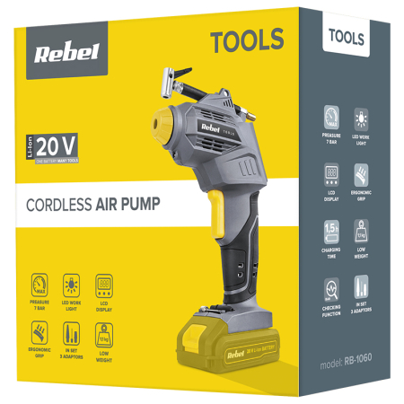 COMPRESOR FARA ACUMULATOR 7 BAR REBEL [7]