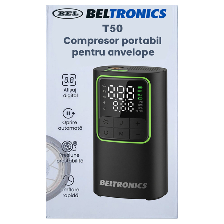 COMPRESOR PORTABIL 4000MAH T50 BELTRONICS [2]
