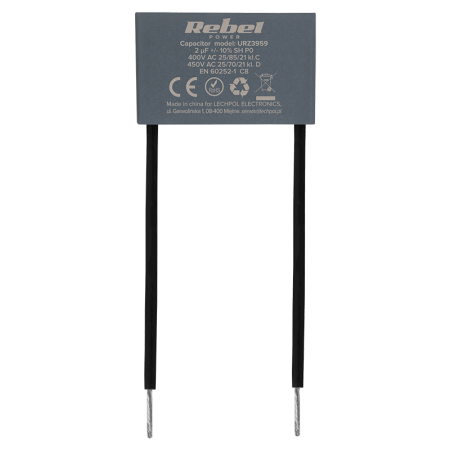 CONDENSATOR MOTOR MKSP-8 2UF 450V REBEL [2]