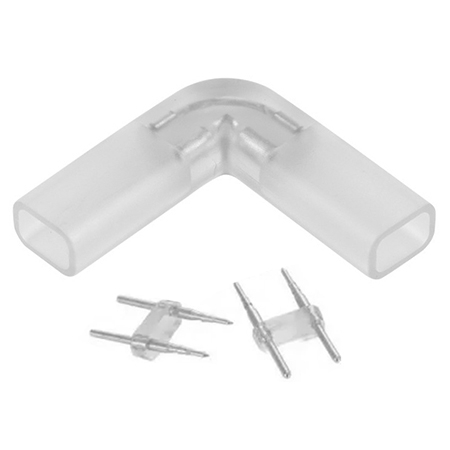 Surse de Iluminat - CONECTOR L BANDA LED FLEXIBILA 8MM