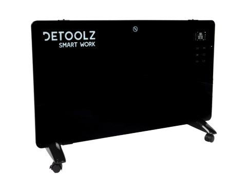 Convector electric 1000W/2000W, negru [6]