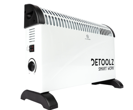 Convector electric Detoolz, 2KW, 3 trepte de putere, cu termostat reglabil [4]