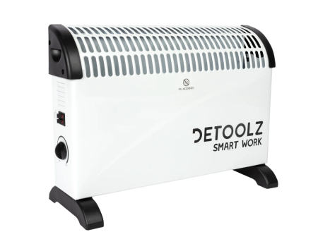 Aeroterme - Convector electric Detoolz, 2KW, 3 trepte de putere, cu termostat reglabil