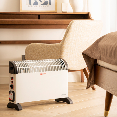 CONVECTOR INCALZIRE 3 TREPTE 2000W ALB MESKO [10]