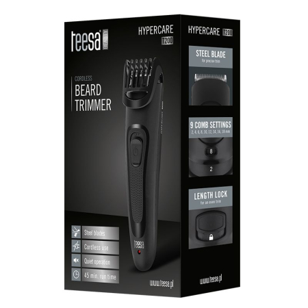 CORDLESS BEARD TRIMMER HYPERCARE T200 TEESA [8]