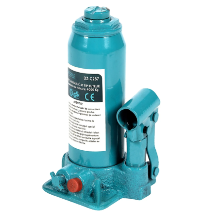 Cricuri - Cric hidraulic Detoolz, capacitate ridicare 4 tone, tip butelie