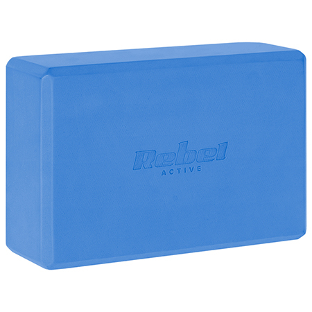 Fitness - CUB YOGA SPUMA EVA 120G ALBASTRU REBEL ACTIVE