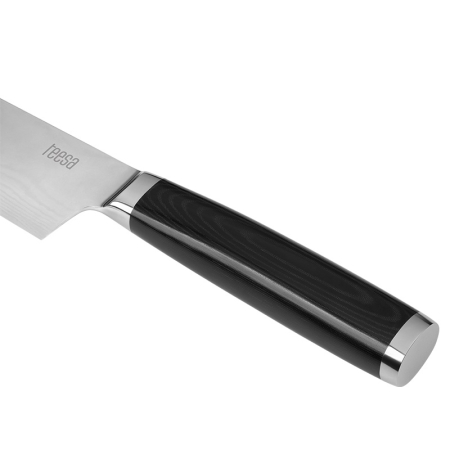 CUTITUL BUCATARULUI 33.5CM OTEL DAMASC VG10 TEESA [3]