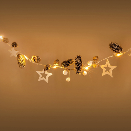 DECORATIUNE GHIRLANDA ALBA 30 LED RETLUX [2]