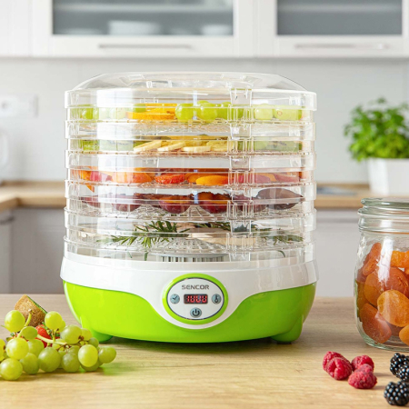 DESHIDRATOR ALIMENTE 5 TAVI 240 W SENCOR [11]
