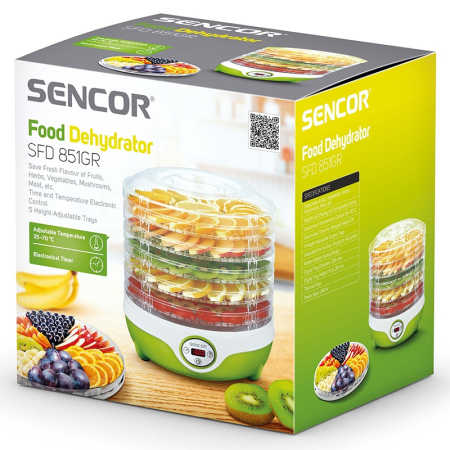 DESHIDRATOR ALIMENTE 5 TAVI 240 W SENCOR [10]