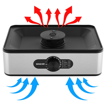 DESHIDRATOR ALIMENTE 5 TAVI 240W SENCOR [11]