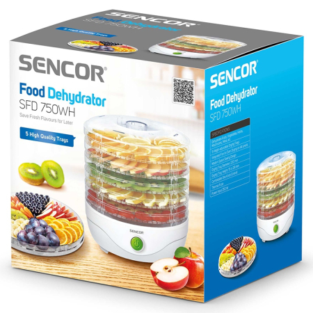 DESHIDRATOR ALIMENTE 5 TAVI 250W SENCOR [12]