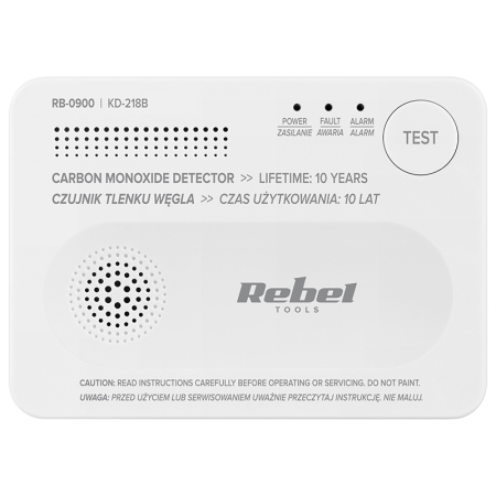 DETECTOR SENZOR MONOXID DE CARBON REBEL [5]